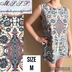 Max Studio Specialty Products Womens Dress Mini Tank Sleeveless Size Medium